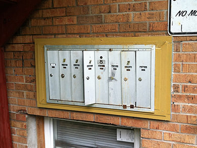 Mailboxes Before
